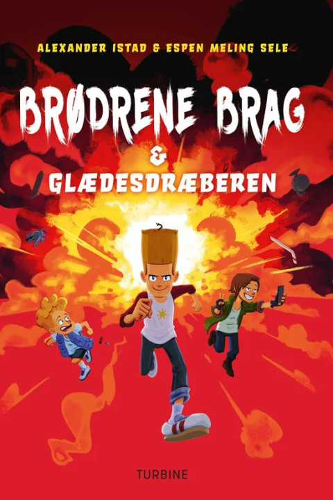 Omslag: Brødrene Brag & Glædesdræberen