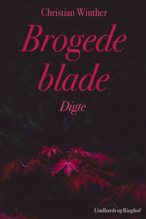 Omslag: Brogede blade. Digte