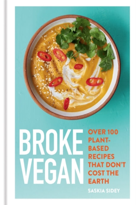 Omslag: Broke Vegan
