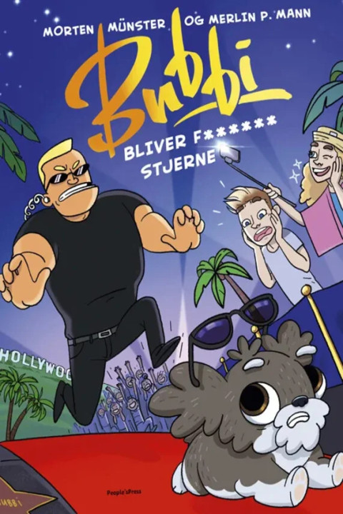 Omslag: Bubbi bliver stjerne - bind 2