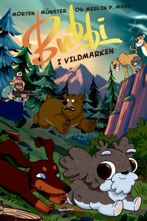 Omslag: Bubbi i vildmarken - bind 3