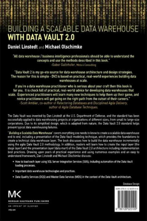Omslag: Building a Scalable Data Warehouse with Data Vault 2.0