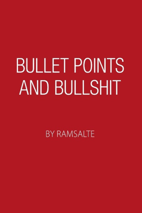 Omslag: Bullet points and bullshit