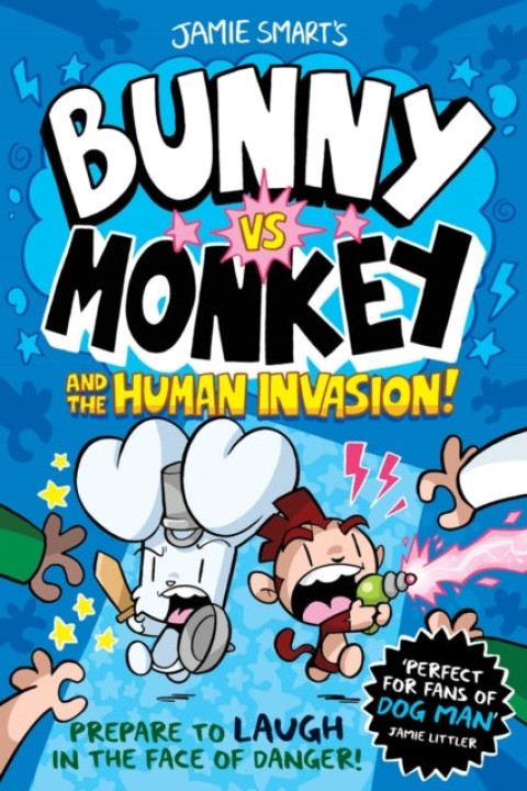 Omslag: Bunny Vs Monkey and The Human Invasion