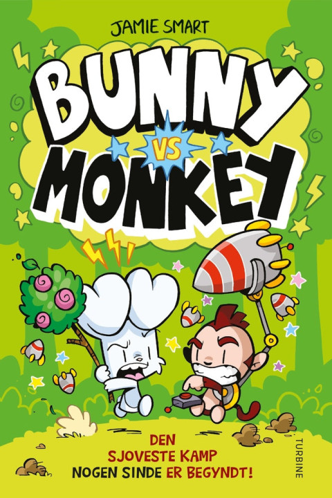 Omslag: Bunny vs Monkey