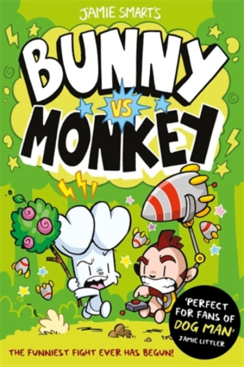 Omslag: Bunny vs Monkey
