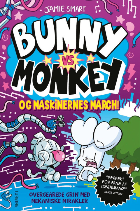 Omslag: Bunny vs Monkey og maskinernes march!