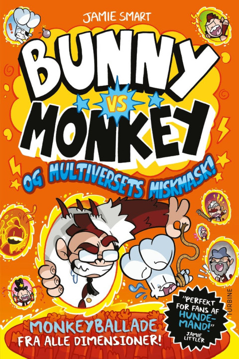 Omslag: Bunny vs Monkey og multiversets miskmask!