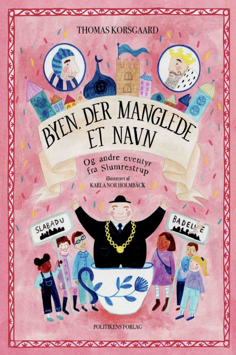 Omslag: Byen der manglede et navn