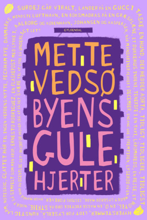 Omslag: Byens gule hjerter