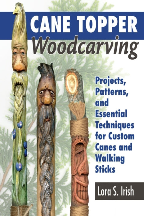 Omslag: Cane Topper Woodcarving