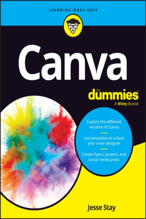 Omslag: Canva for Dummies