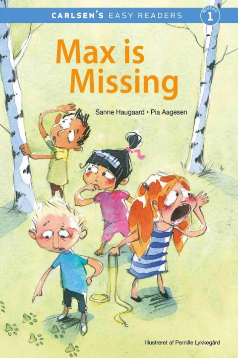 Omslag: Carlsen's Easy Readers - Max is Missing
