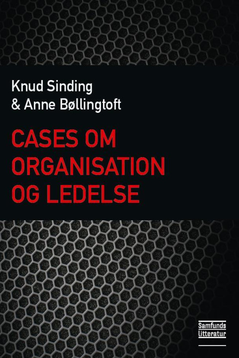 Omslag: Cases om organisation og ledelse