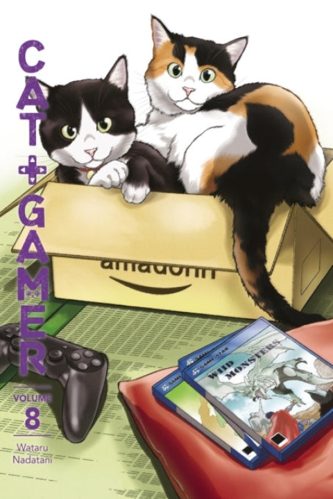 Omslag: Cat + Gamer Volume 8