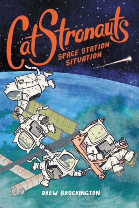 Omslag: CatStronauts: Space Station Situation