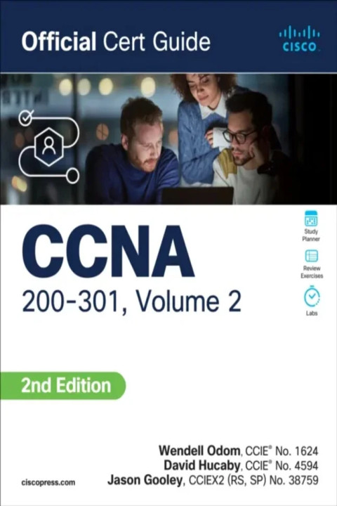 Omslag: CCNA 200-301 Official Cert Guide, Volume 2