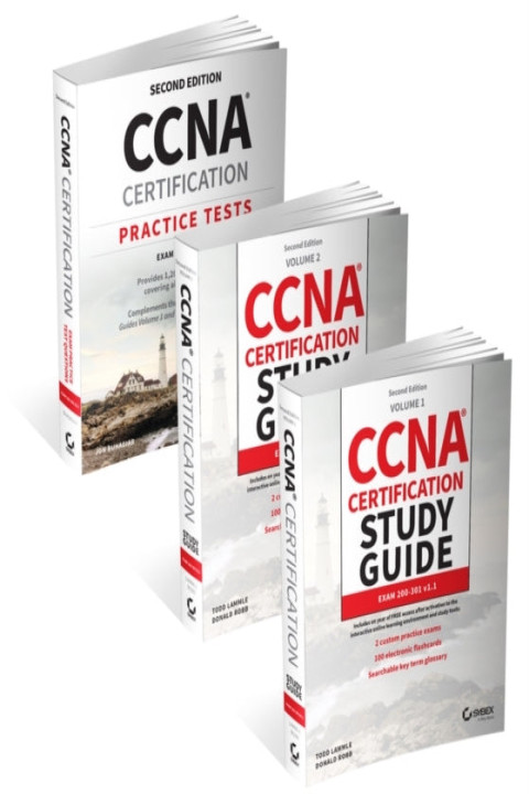 Omslag: Ccna Certification Study Guide Volume 1, Volume 2, and Pract