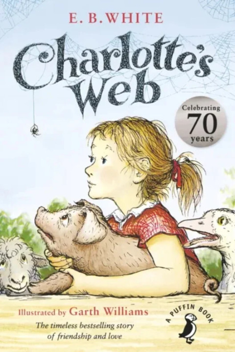 Omslag: Charlotte's Web - 70th Anniversary Edition