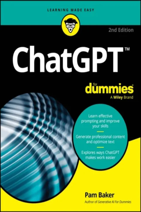 Omslag: ChatGPT For Dummies, 2nd Edition