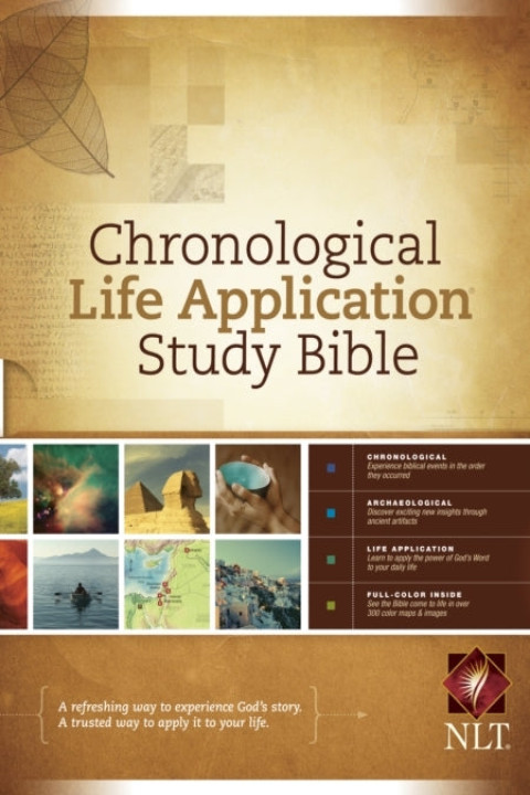 Omslag: Chronological Life Application Study Bible-nlt