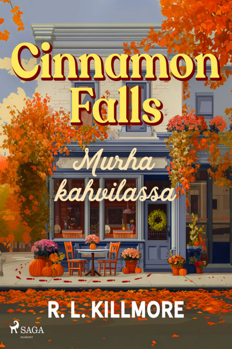 Omslag: Cinnamon Falls: Murha kahvilassa