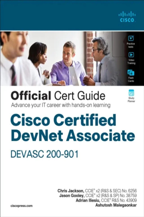 Omslag: Cisco Certified DevNet Associate DEVASC 200-901 Official Cert Guide
