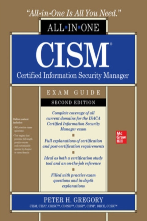 Omslag: Cism Certified Information Security Manager All-in-one Exam