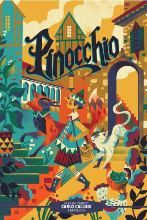 Omslag: Classic Starts Pinocchio