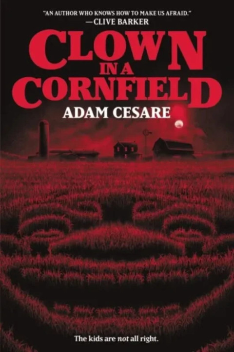 Omslag: Clown in a Cornfield