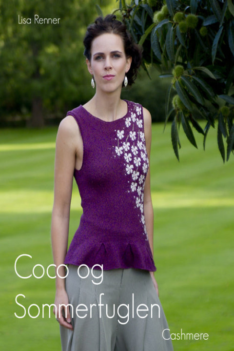 Omslag: Coco og sommerfuglen