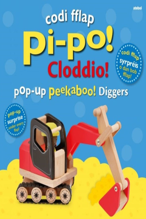 Omslag: Codi Fflap Pi-Po! Cloddio Pop-Up Peekaboo! Diggers