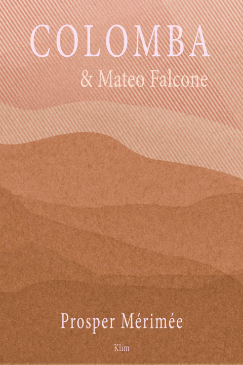 Omslag: Colomba og Mateo Falcone