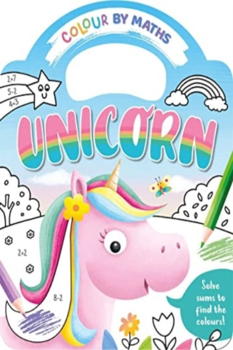 Omslag: Colour by Maths Unicorn