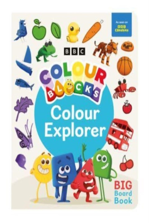 Omslag: Colourblocks Colour Explorer A Big Board Book