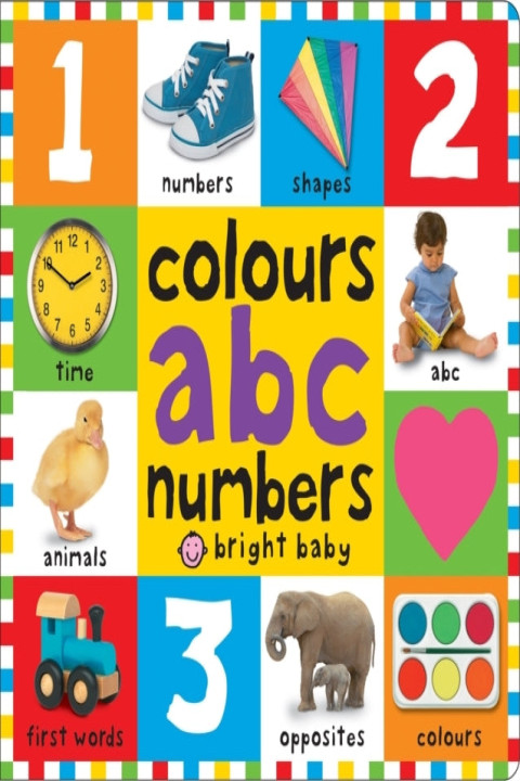 Omslag: Colours Abc Numbers