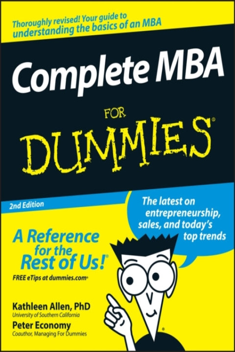 Omslag: Complete Mba for Dummies