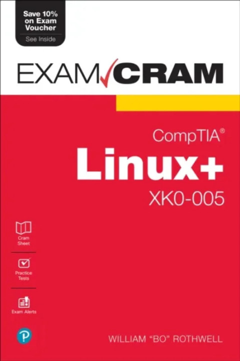 Omslag: CompTIA Linux XK0-005 Exam Cram