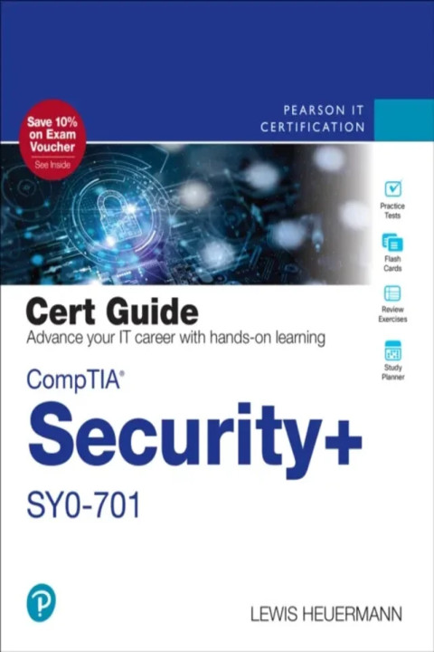 Omslag: CompTIA Security SY0-701 Cert Guide