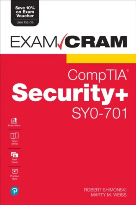 Omslag: CompTIA Security SY0-701 Exam Cram