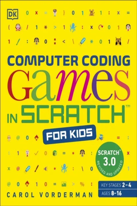 Omslag: Computer Coding Games in Scratch for Kids