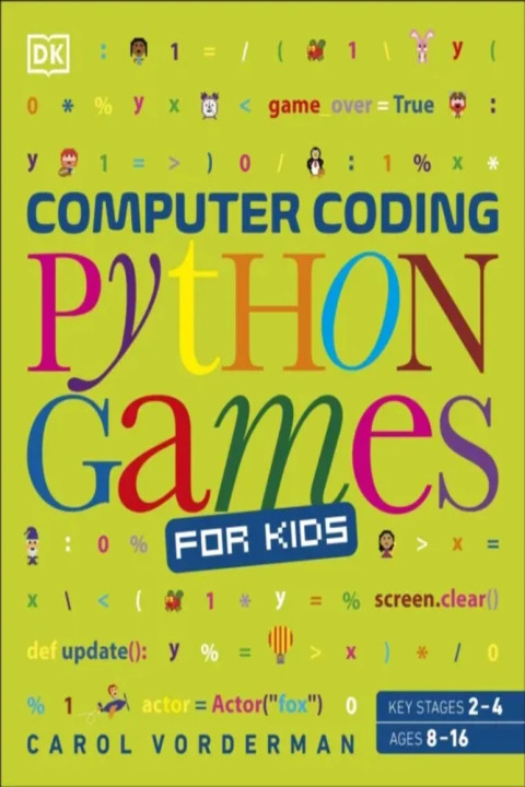 Omslag: Computer Coding Python Games for Kids