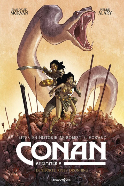 Omslag: Conan af Cimmeria - Den sorte kysts dronning
