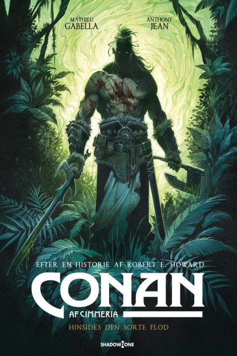 Omslag: Conan af Cimmeria - Hinsides den sorte flod