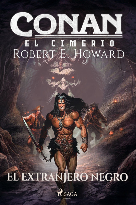 Omslag: Conan el cimerio - El extranjero negro