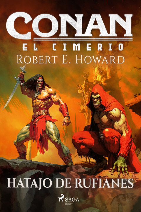 Omslag: Conan el cimerio - Hatajo de rufianes