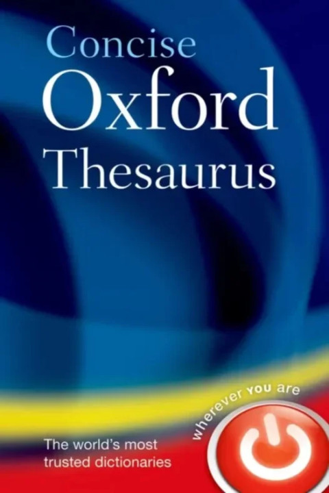 Omslag: Concise Oxford Thesaurus