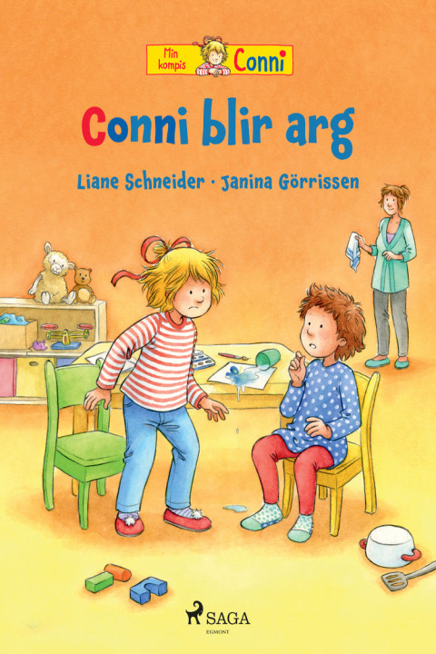 Omslag: Conni blir arg