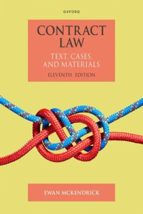 Omslag: Contract Law - Text Cases and Materials