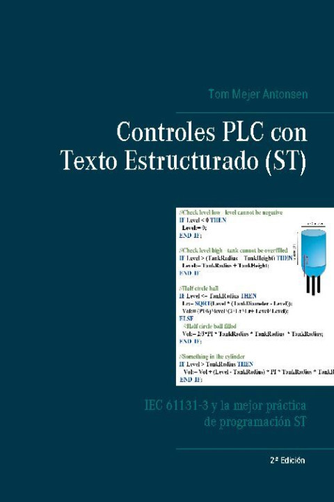 Omslag: Controles PLC con Texto Estructurado ST